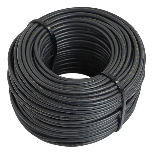 Cable Instalacion 1.00mm Negro Rollo 30mts 0