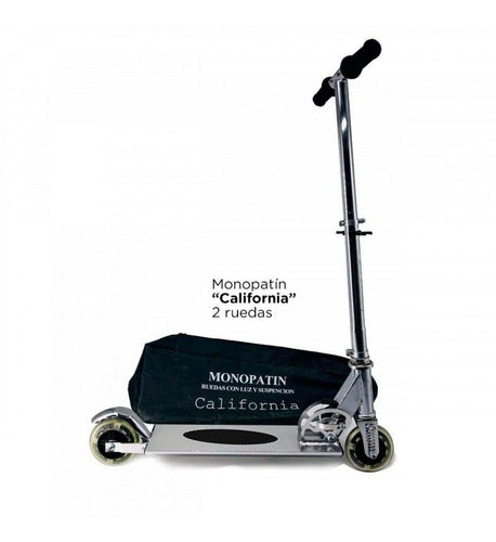 Faydi California Metal Scooter with Lights and Suspension 1