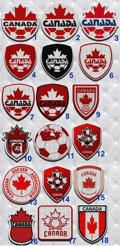 Parche Termoadhesivo Escudo 7,5 Cm Seleccion Canada 0