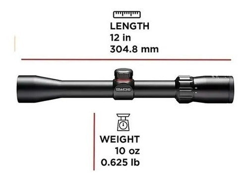 Mira Telescopica Simmons 3-9x32  Truplex Box 1