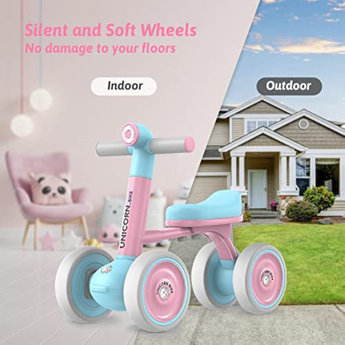 Baby Balance Walker Bike Para Niños Pequeños: 4 5