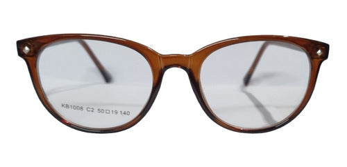 Matrix Modern Translucent Round Frame Oval Design K1008 6