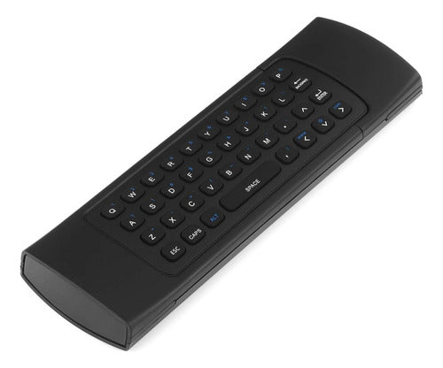 Tecno Mat Air Mouse Remote Control with Keyboard and Backlit Smart TV Box 3