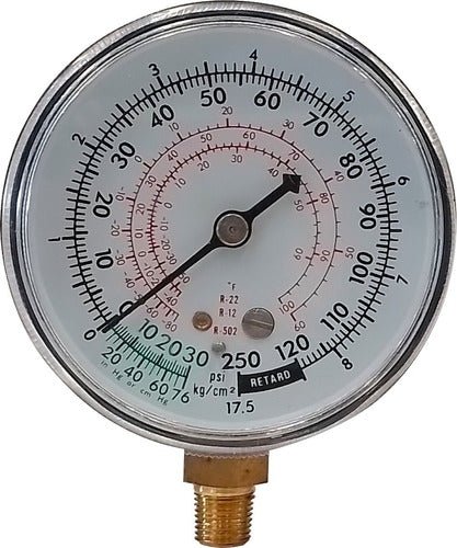 Beyca Mano Vacuómetro 67mm Rosca 1/8 I. Refrigeración 120vac 0