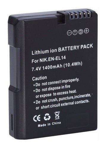 Nikon EN-EL14 Lithium-Ion Battery for D3100 D3200 D5100 P7000 P7100 0