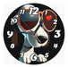 Generic Bright Wooden Clock Snoopy B13 0