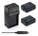 Bateria Y Cargador Powerextra 2 Pack Para Panasonic Dmw-blc1 0