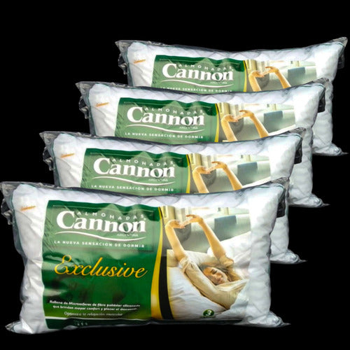 Cannon Almohadas Exclusive Originales, Pack De 4! 0