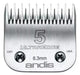 Andis Cuchilla Nº5 6.3mm Acero Inoxidable 0