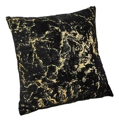 FANYC HOUSE Marble Design Plush Pillowcase Set of 2 - 45x45cm 0