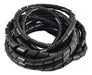 HellermannTyton 1/4" Black Spiral Cable Organizer 0