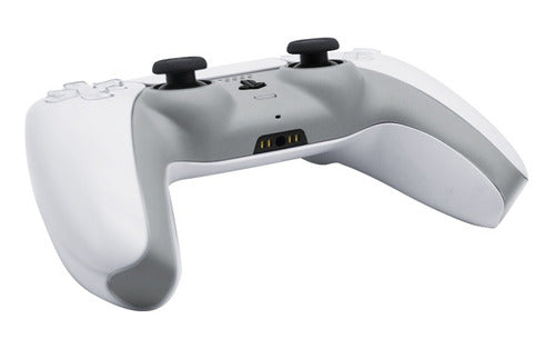 Generic Kit Boomerang Frontal + 4 Thumbsticks for PS5 Controller - Silver 4