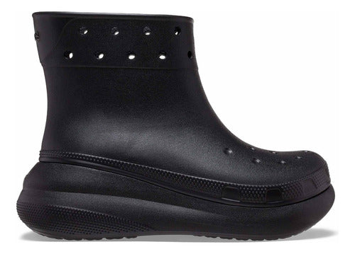 Crocs Botas Classic Crush Rain Boot Negras 3