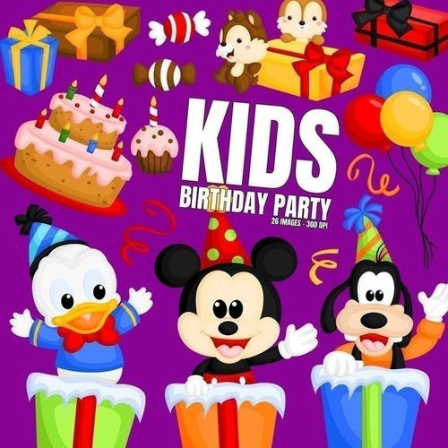 TU MARCA DESING Cliparts Images PNG Mickey Mouse Birthday D23 0