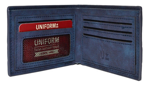 Uniform PU Men's Simple Original Wallet 12704 10