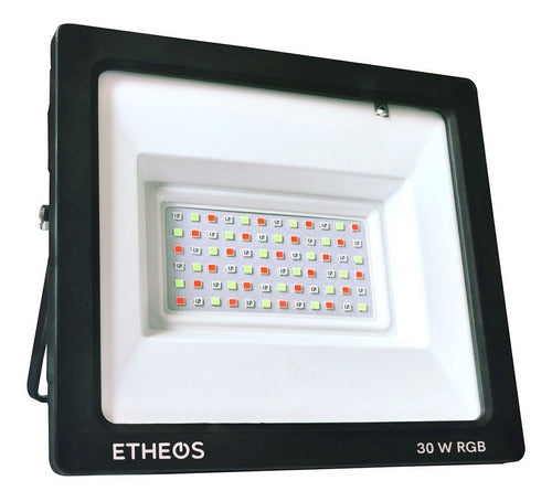 Etheos LED RGB Projector Spotlight 30W Outdoor with Remote Control x2 4