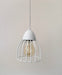 Estilo OK Hanging Cage Pendant Light 13 Cm Black/White LED Compatible 4