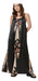 Generic Elegant Black Satin Long Dress 2/3XL Special Size Sexy 0