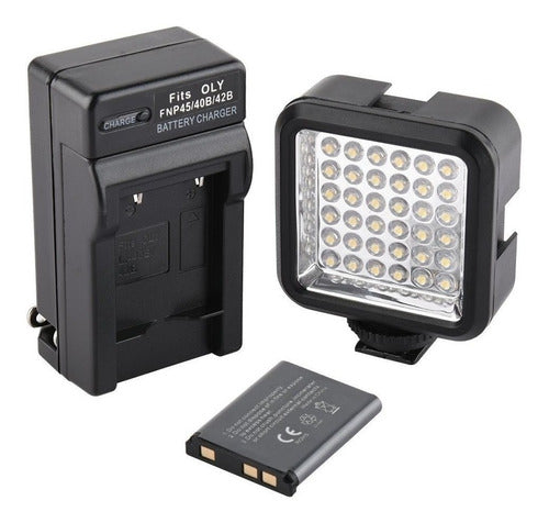 Supon Ultra-bright Led 36 luz De Video Continuo En La Cám 0