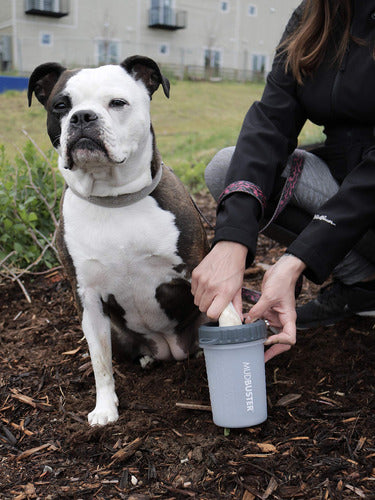 Limpiador Portatil Para Patas De Perros, Gris_medium C/tapa 1