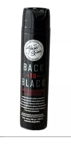 Toxic Shine Back To Black Revitalizador Plastics For Cars 0