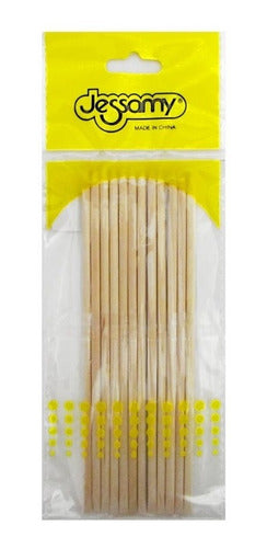 Jessamy Pack X12 Palito De Naranjo - Nail Cleaning Sticks 0