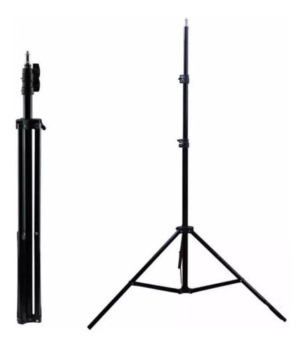 Generic 2 Meter Tripod Suitable for LED Ring Light Photography Lighting 0