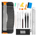 Famomatk 23-Piece Vinyl and Paper Cutting Tool Set - 30c 0