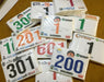 Ecofriendly Store Numbers Dorsales Tyvek With Hooks For Race/Marathon 400u 6