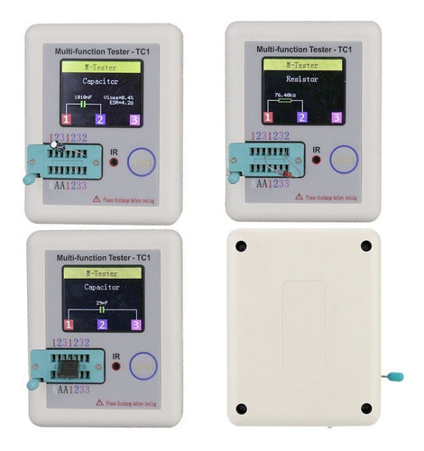 Duaitek LCR TC1 Component Tester - Capacitors Zener Diodes 5