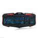 Befire LED 7 Colors Backlit USB Gaming Keyboard 4