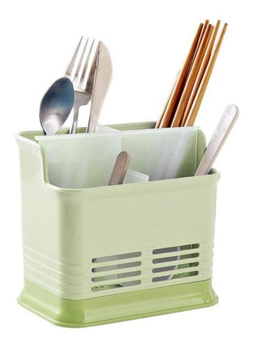 Kitchen Utensils and Cutlery Drainer Organizer Pastel Line 0