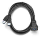 Doble Usb3.0 Montaje Empotrado Cuadrado - 2m 6ft Usb 3.0 Mon 1