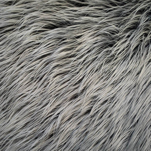 Meir&Group Bicolor Long Hair Faux Fur Fabric / 1.60 Width Excellent Quality 1