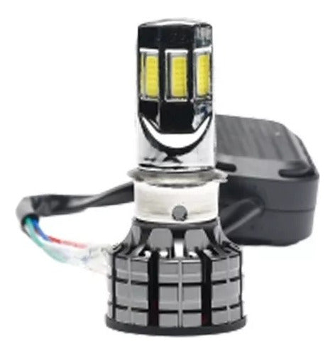 Lux Led Cree Led Kit for Motorcycles H4 H6 High and Low Beam Universal 2