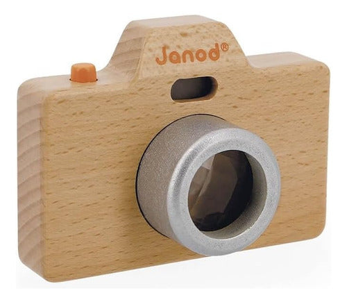 Cámara De Fotos De Madera Con Flash Janod Mundo Didáctico 2