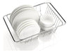 Szuah Adjustable Dish Drying Rack Over Sink Stainless Steel 2