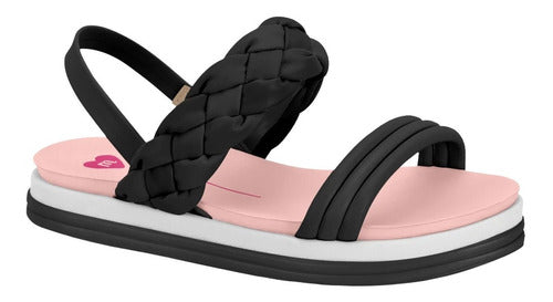 Molekinha Braided Strap Platform Sandals for Girls 2305.1343 0