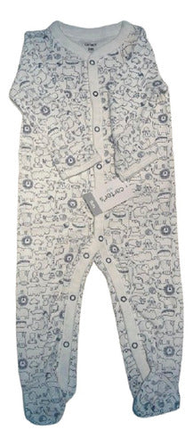 Carter's Pijama Enterito 9m - Animal Snap-up Cotton Sleep 0