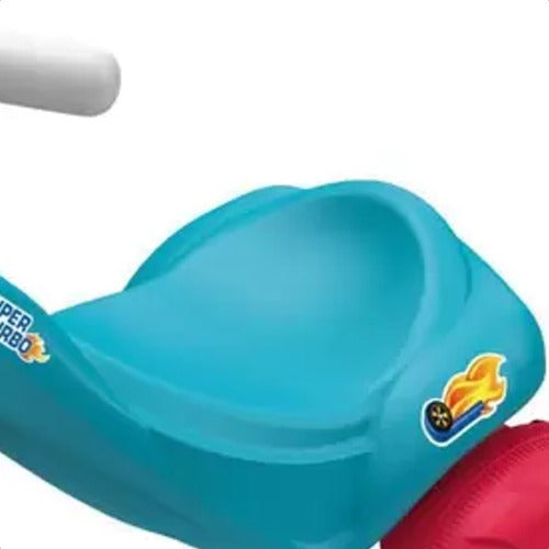 Triciclo Infantil Super Turbo Azul Xalingo 4