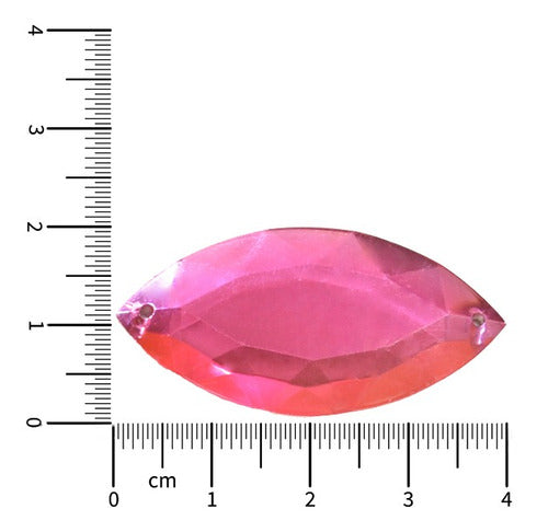 Tu Costurero Online Faceted Acrylic Gem for Sewing Elongated 20x40 - 100 Units 7