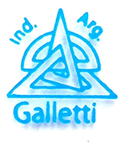 Galletti 40 cm 60° Metric Acrylic Triangle Ruler 2