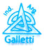 Galletti 40 cm 60° Metric Acrylic Triangle Ruler 2