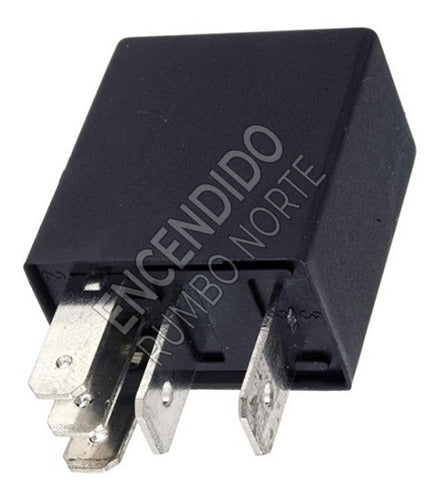 Micro Relay Universal Reforzado 12V 40 Amp. 5 Term. + Ficha 1