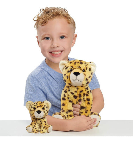 National Geographic Large Plush Cheetah and Cub Stuffed Animals 1