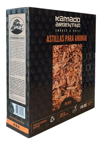 Astillas Para Ahumar X1 Unidad Medio 140gr Kamado Argentino 0