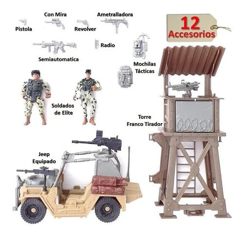 Special Forces Garage Military Station - Soldier Kit Large 1