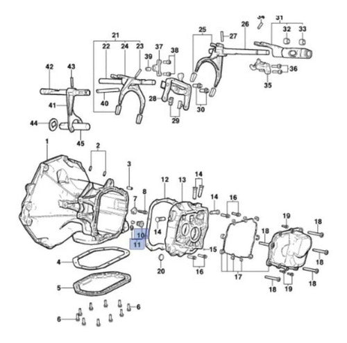 Chevrolet Tapon Llenado Grasa Caja Cambio Montana 93378073 1