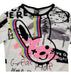 Bunny Grafitti T-Shirt - Trendy Tik Tok Summer Girls 1