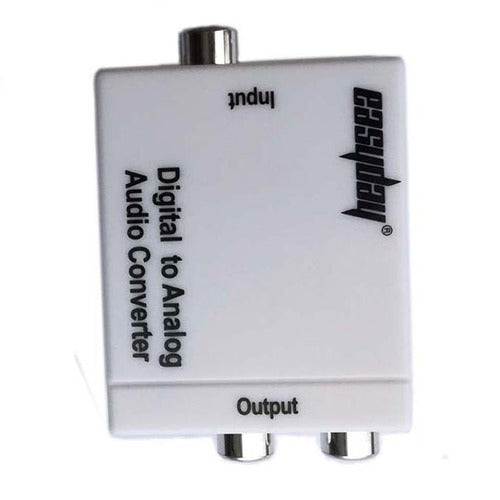 Dac Digital Óptico Toslink Spdif Coaxial A Adaptador De Conv 2